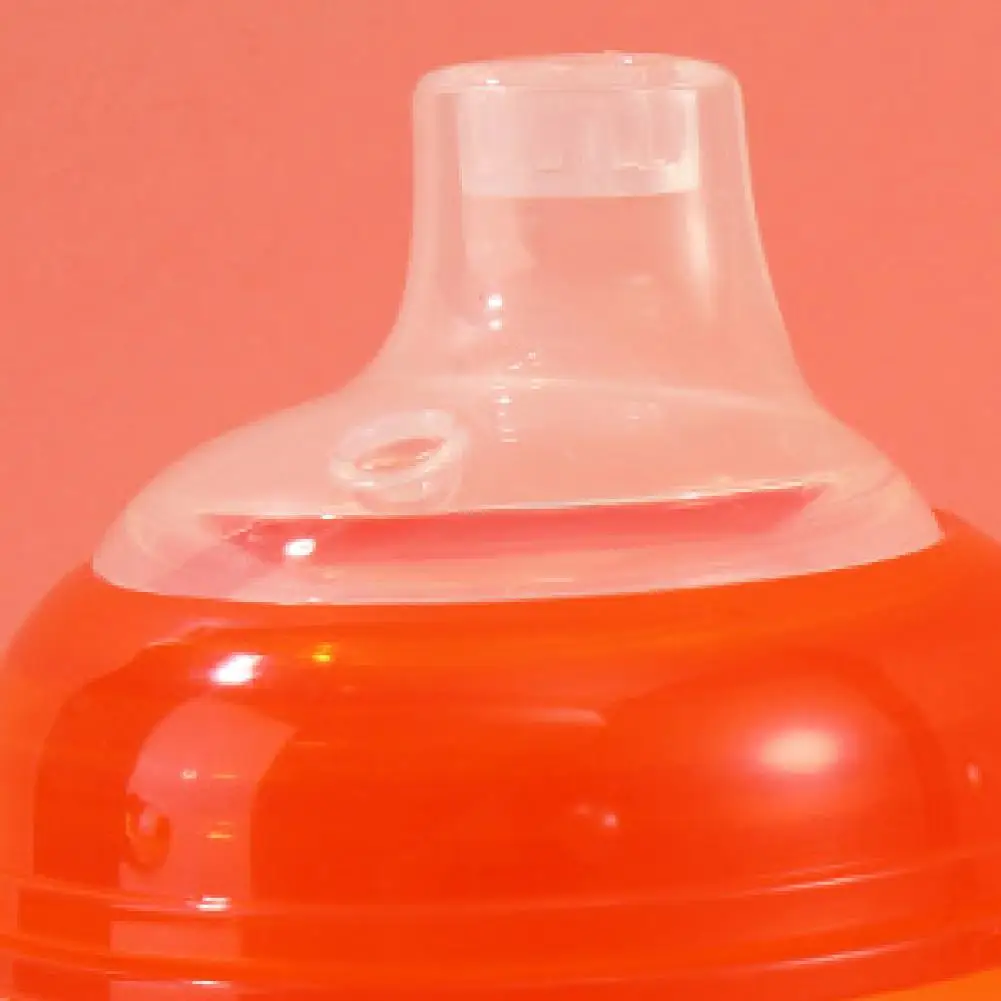 300ml Silicone Baby Sippy Cup with Scale Large Capacity Portable Baby Learner Water Cup Toddler Drinking Supplies