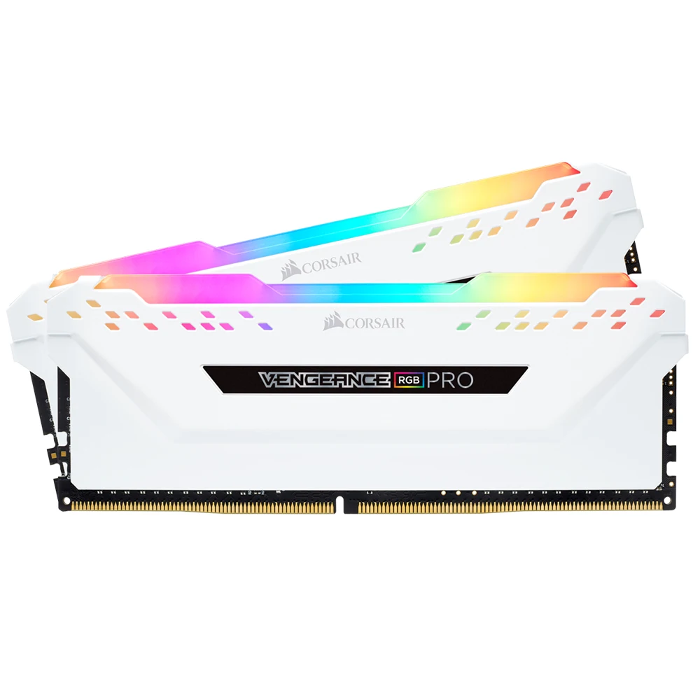 CORSAIR Vengeance RGB PRO DDR4 RAM 32GB (16GBx2) 3200MHz DIMM настольная память ПК компьютер 288 Pin Память 16GB