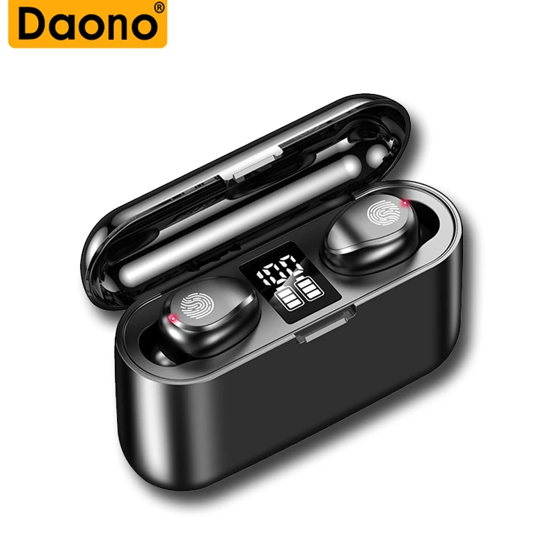 Mini TWS Bluetooth V5 0 Earphones Wireless Headphones Earphones 9D Hifi Sports Waterproof Wireless Earphone Headset Earbuds