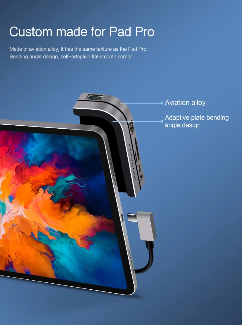 usb para lenovo tab pro segundo usb hdmi conversor de tablet