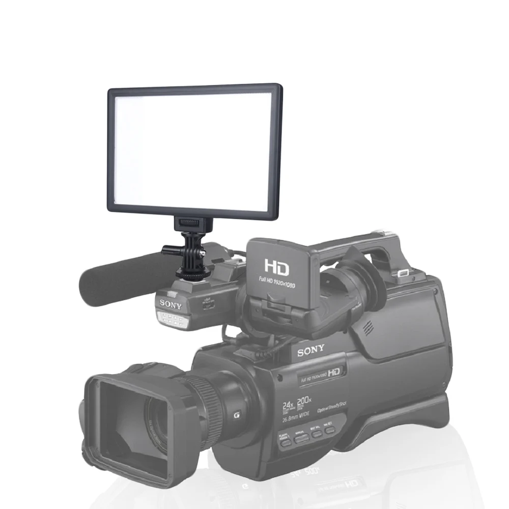  Viltrox L116T Camera LED video light LCD Display Bi-Color & Dimmable Slim DSLR + AC power Adapter f - 32839999560