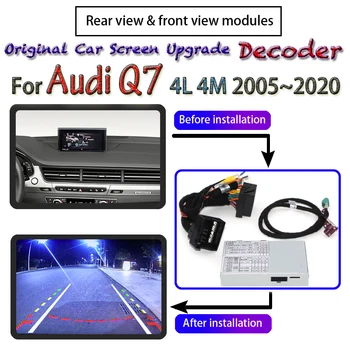 

Reverser Camera Display Decoder For Audi Q7 4L 4M MMI 2005~2020 Interface Original Screen Upgrade Parking Backup Camera Adapter