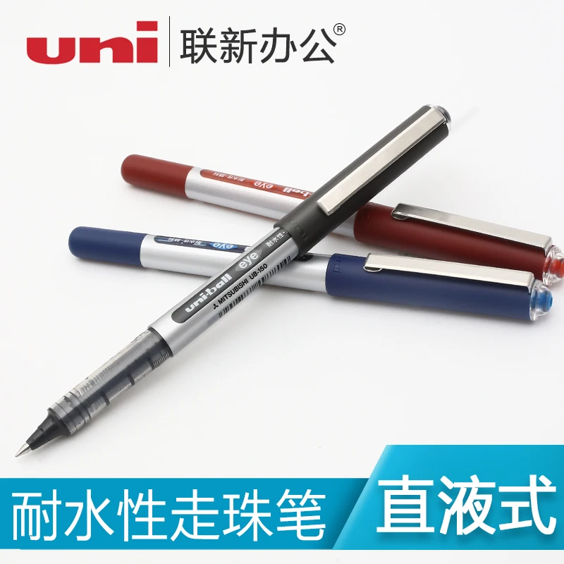 

5/10PCS Japan Mitsubishi UB-150 Direct-fluid-roller Pen 0.5mm Red Blue Black Gel Pen Signature Kawaii School Supplies