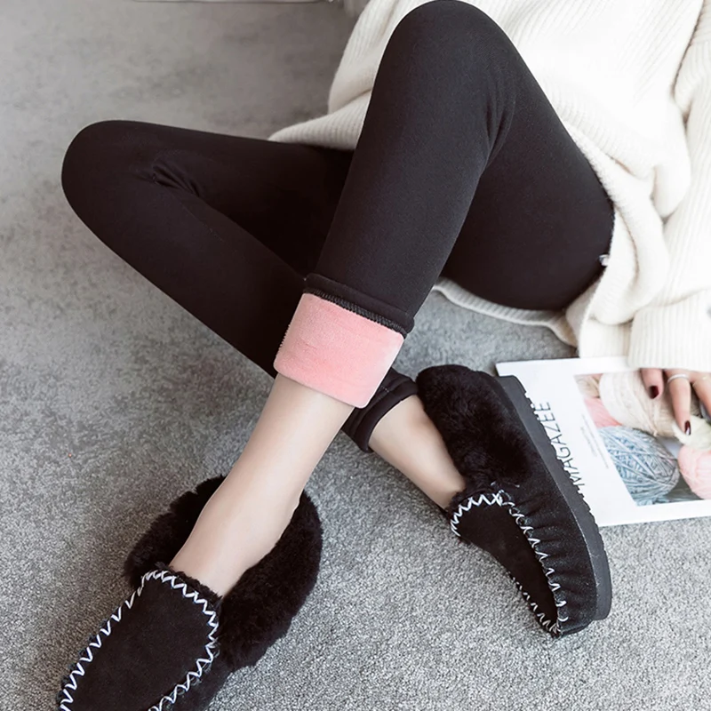 Velvet Cotton Warm Maternity Velvet Legging Pregnant Women Pants Belly Knitted Pants Clothes Pregnancy Trousers Clothing