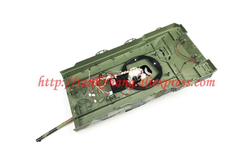 HENG LONG 3889 1 RC tank Leopard 2 A6 1/16 запасные части No. AC007 верхний корпус 6 0 версия| |