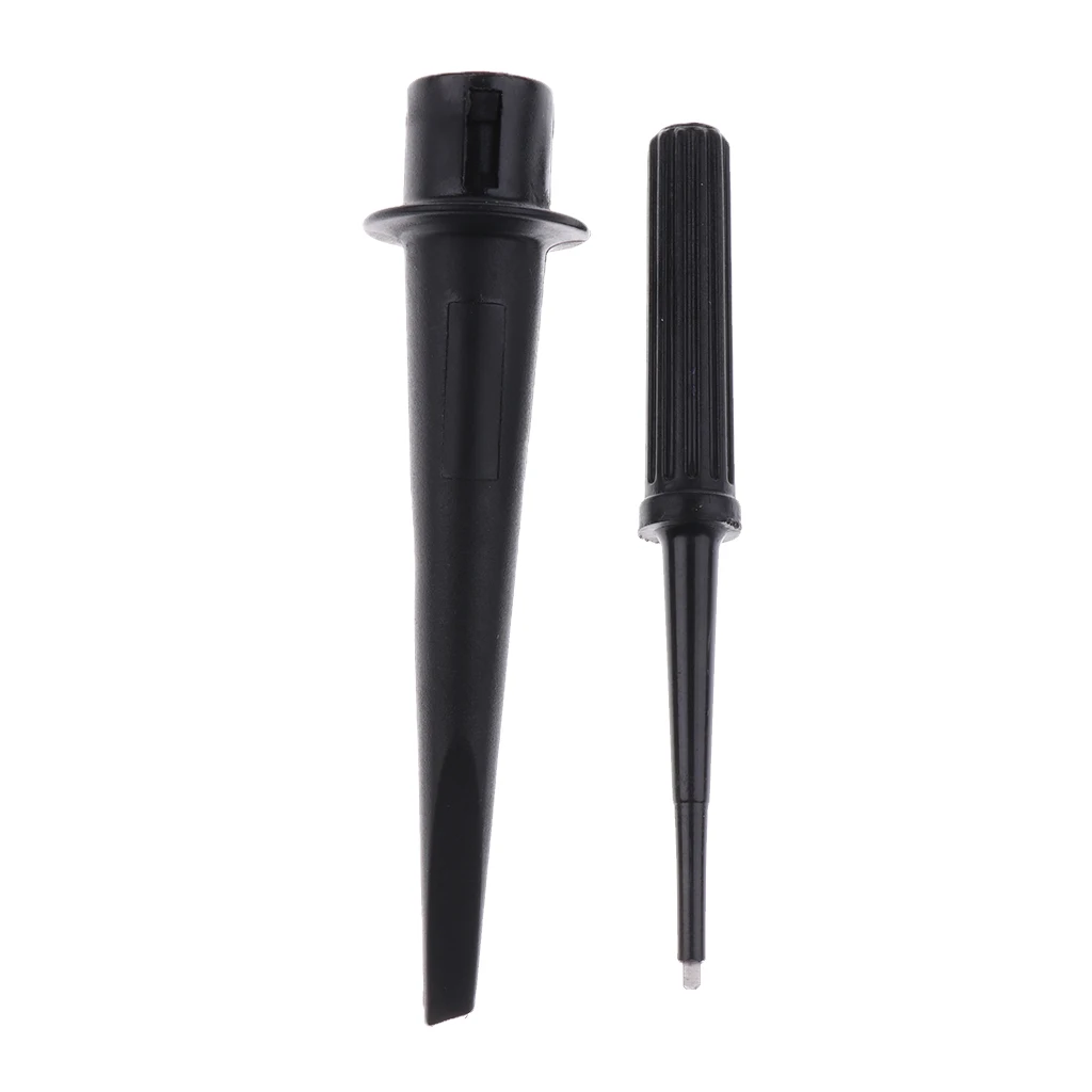 300MHz Oscilloscope High Voltage Clip Probe, X100, Max. 5000V,100:1 Oscilloscope Probe for Tektronix HP