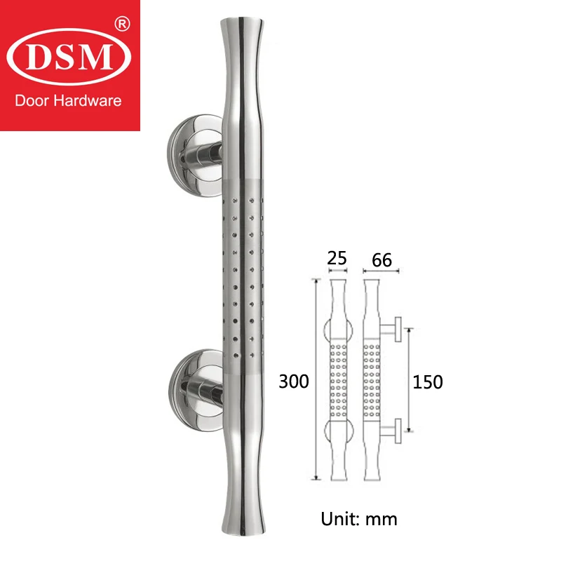 Entrance Door Handle PA-382 Size