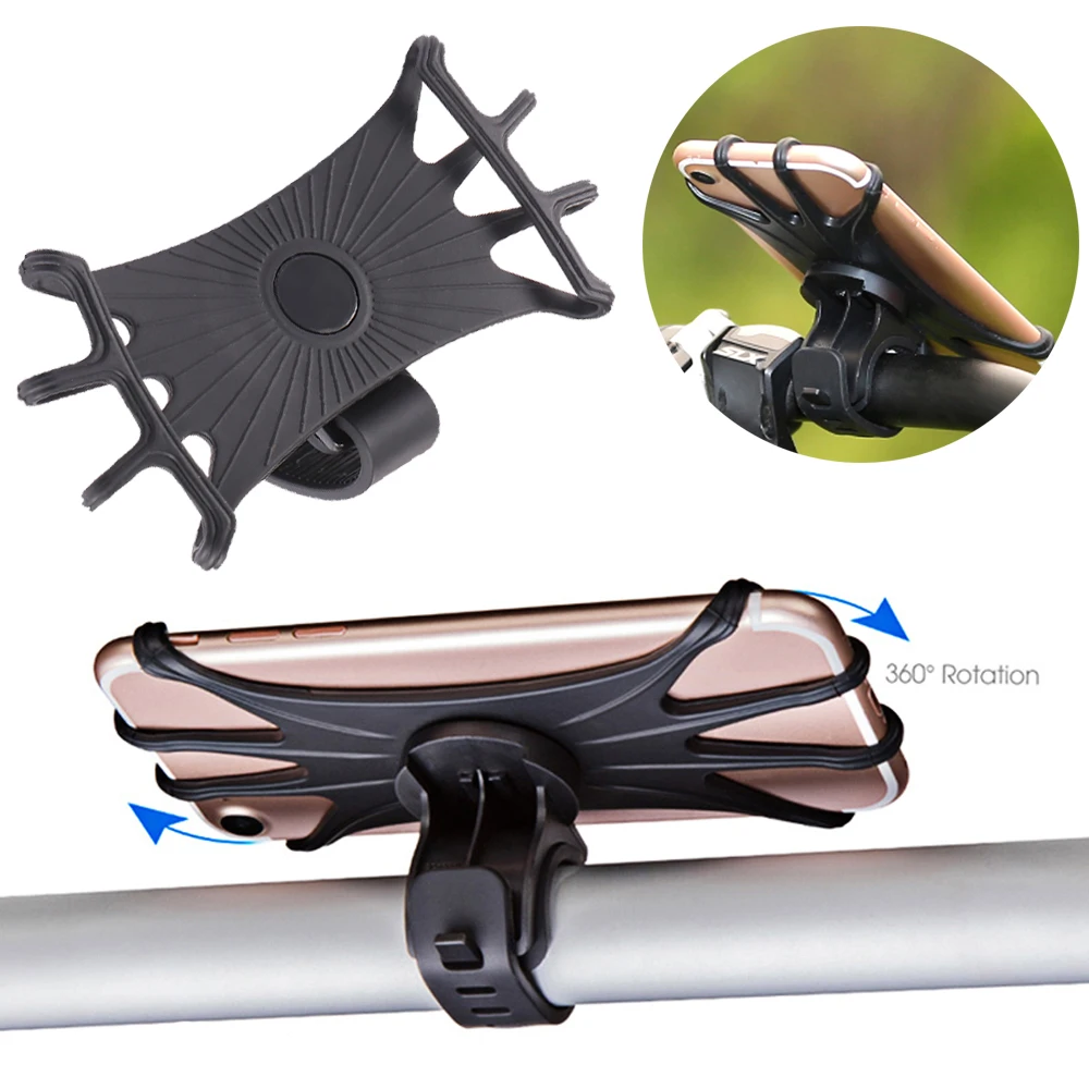 Accesorios de cochecito de bebé Universal, soporte giratorio para teléfono móvil, carrito de bebé, dispositivo Gps, 360