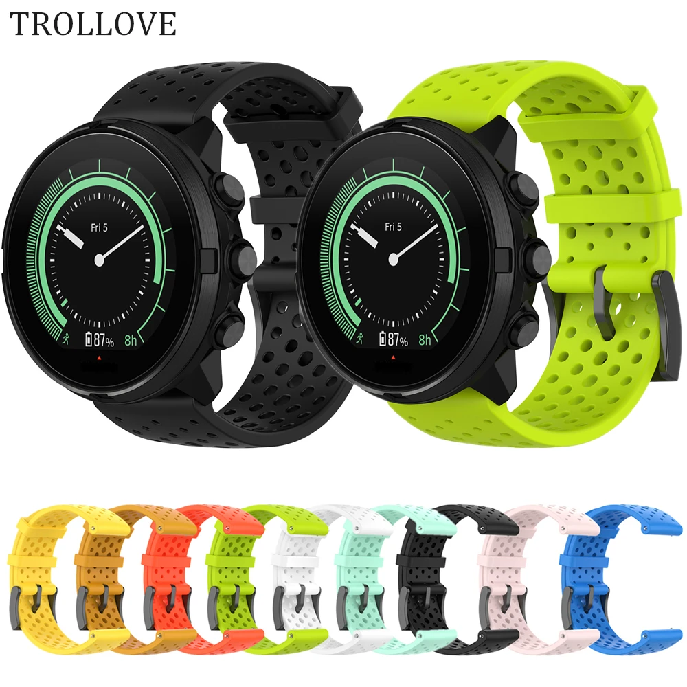 Suunto Spartan Sport Wrist 24MM Watch Strap Band For Suunto (7