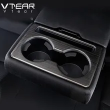 Vtear для Mazda мазда CX-5 CX5 аксессуары на заднее сиденье автомобиля держатель стакана для напитков крышка отделка украшения интерьера молдинги,автотовары