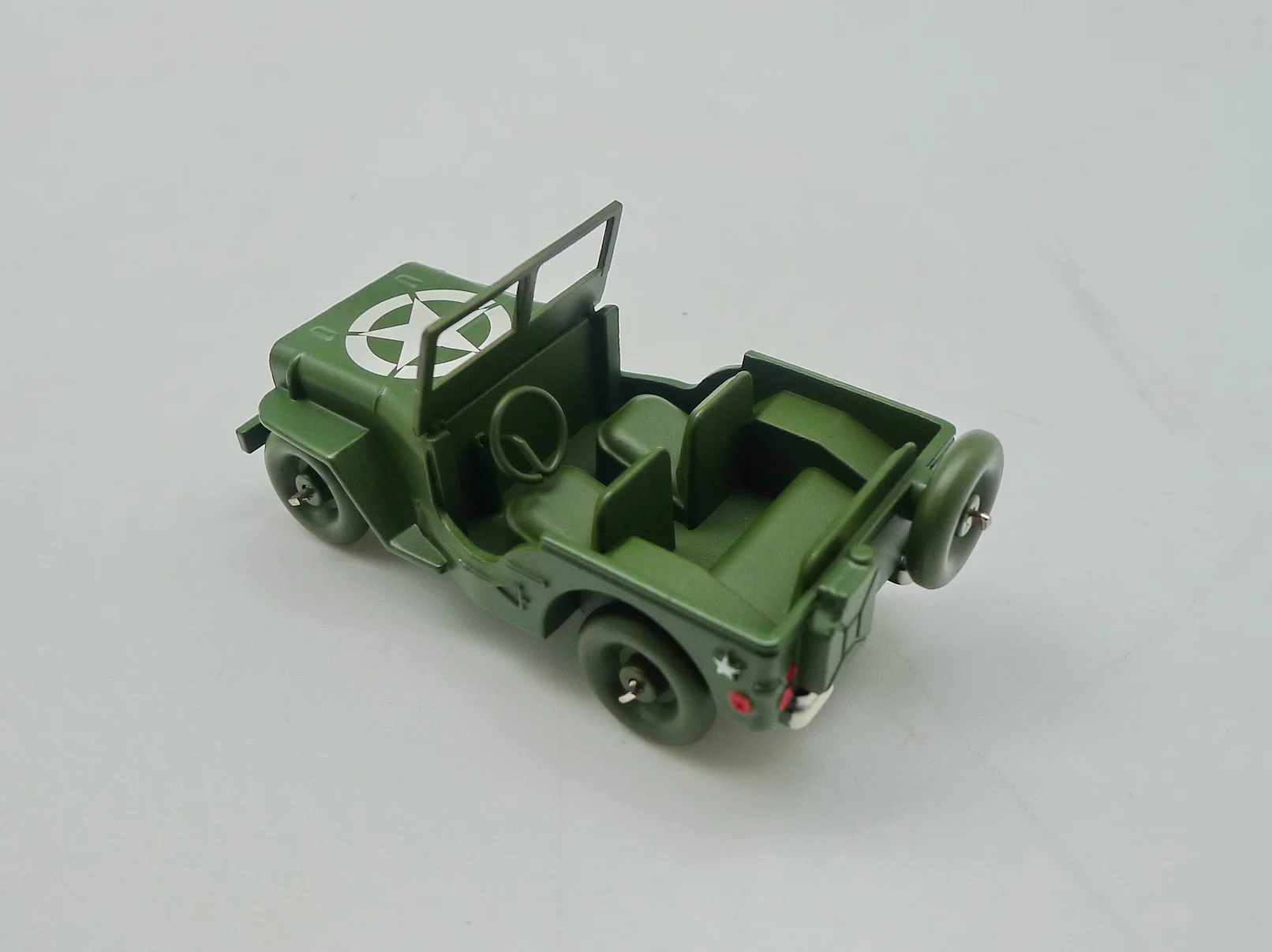 Atlas Dinky Toys 24 M J EEP Willys Военная 1:43 литая под давлением модель автомобиля