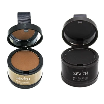 

2x Sevich Magic Natural Hair Cover Up Powder Hairs Root Line Conceal Pang Shadow 7 Colors Light Brown & Black
