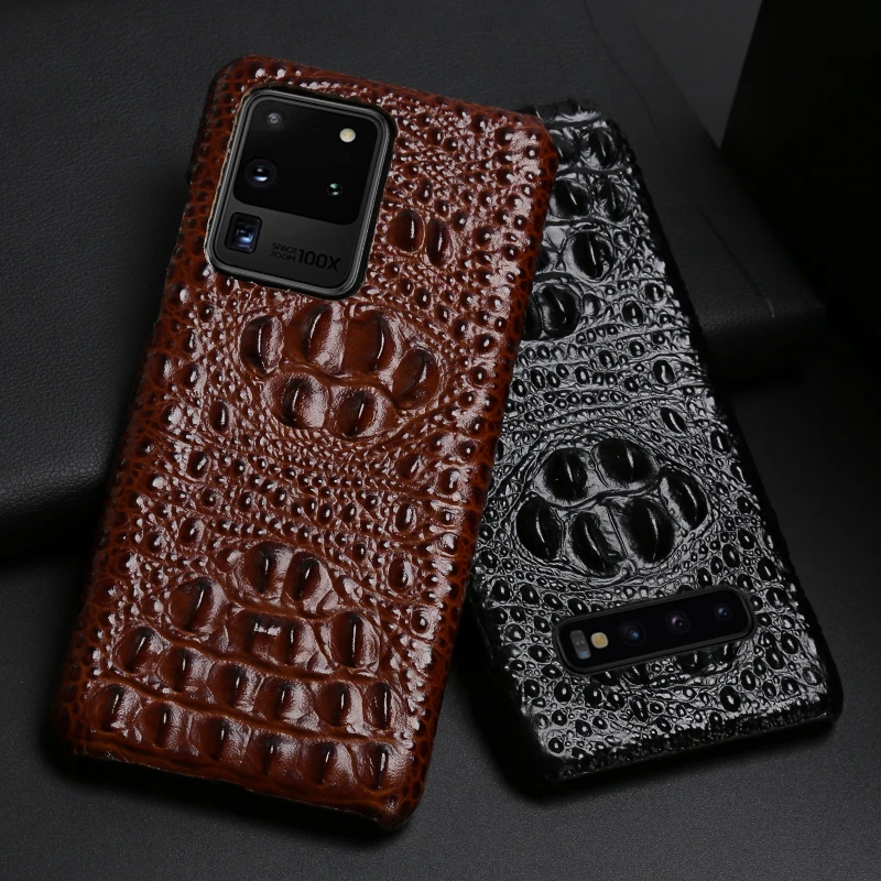 Кожаный чехол для телефона Samsung Galaxy S20 Ultra S10 S10e Plus Note 10 A71 A50 A51 A70 с текстурой