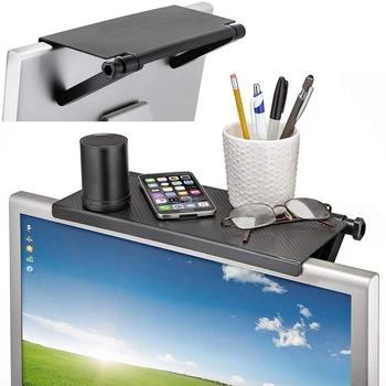 

Multi-function Rack Screen Top Shelf TV Storage Display Rack Office Computer Desk Storage Folder Bracket Accessories