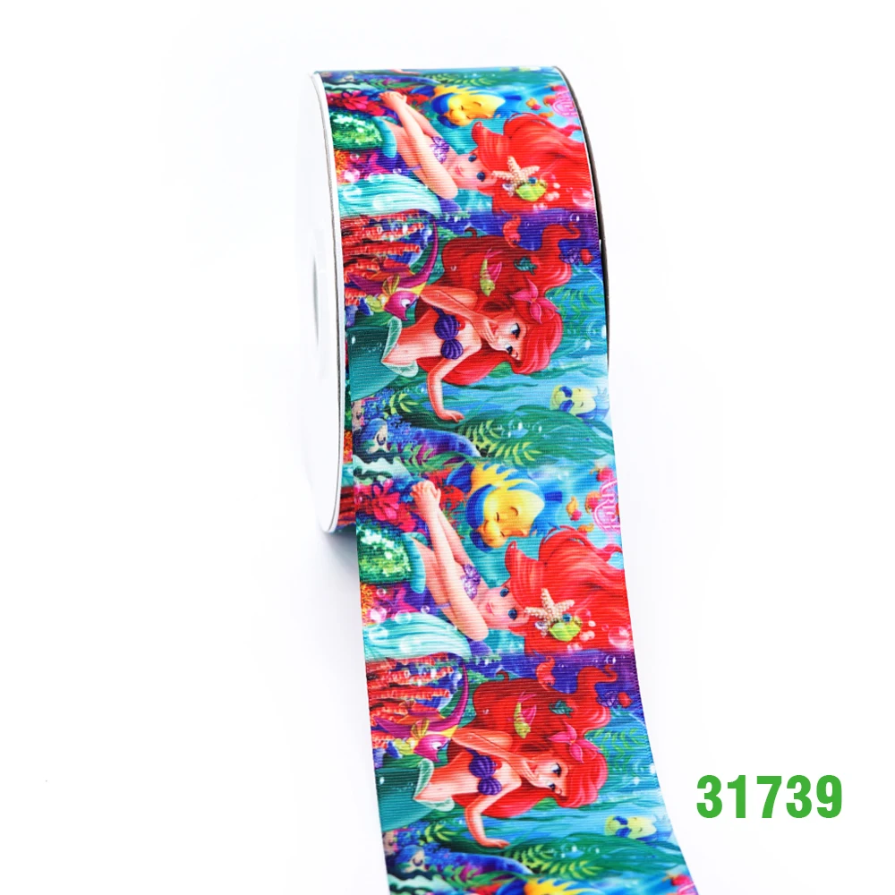 50 ярдов мультфильм напечатанный grosgrain ленты 31680