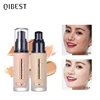 QIBEST Liquid Foundation Whitening Base Makeup Lasting Oil Control Face Concealer Brightening Full Coverage Foundation