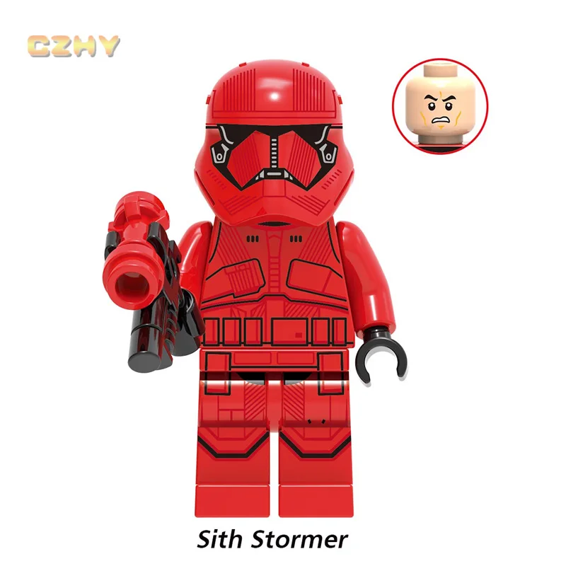 Одиночный G0003 Poe Dameron The Man Rhoda Sith Stormer Trooper Kare Dunn Raider Empire механический робот строительные блоки детские игрушки - Цвет: G0003