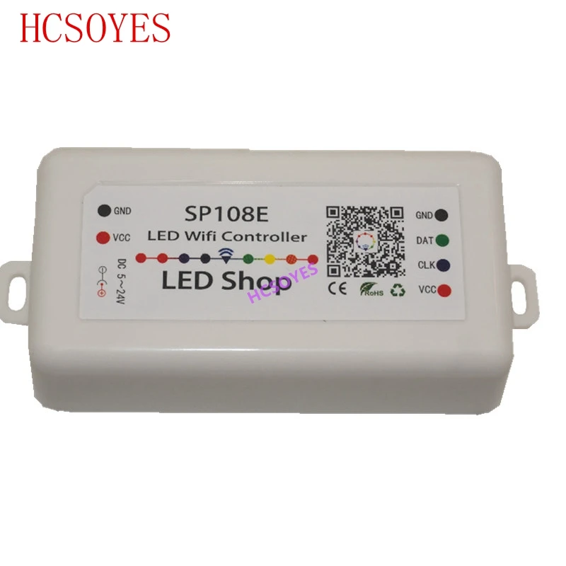 SP110E SP105E SP108E SP106E SP107E 14key 3pin HC008 музыкальный контроллер WS2812B Bluetooth SK6812 RGB/RGBW APA102 WS2811