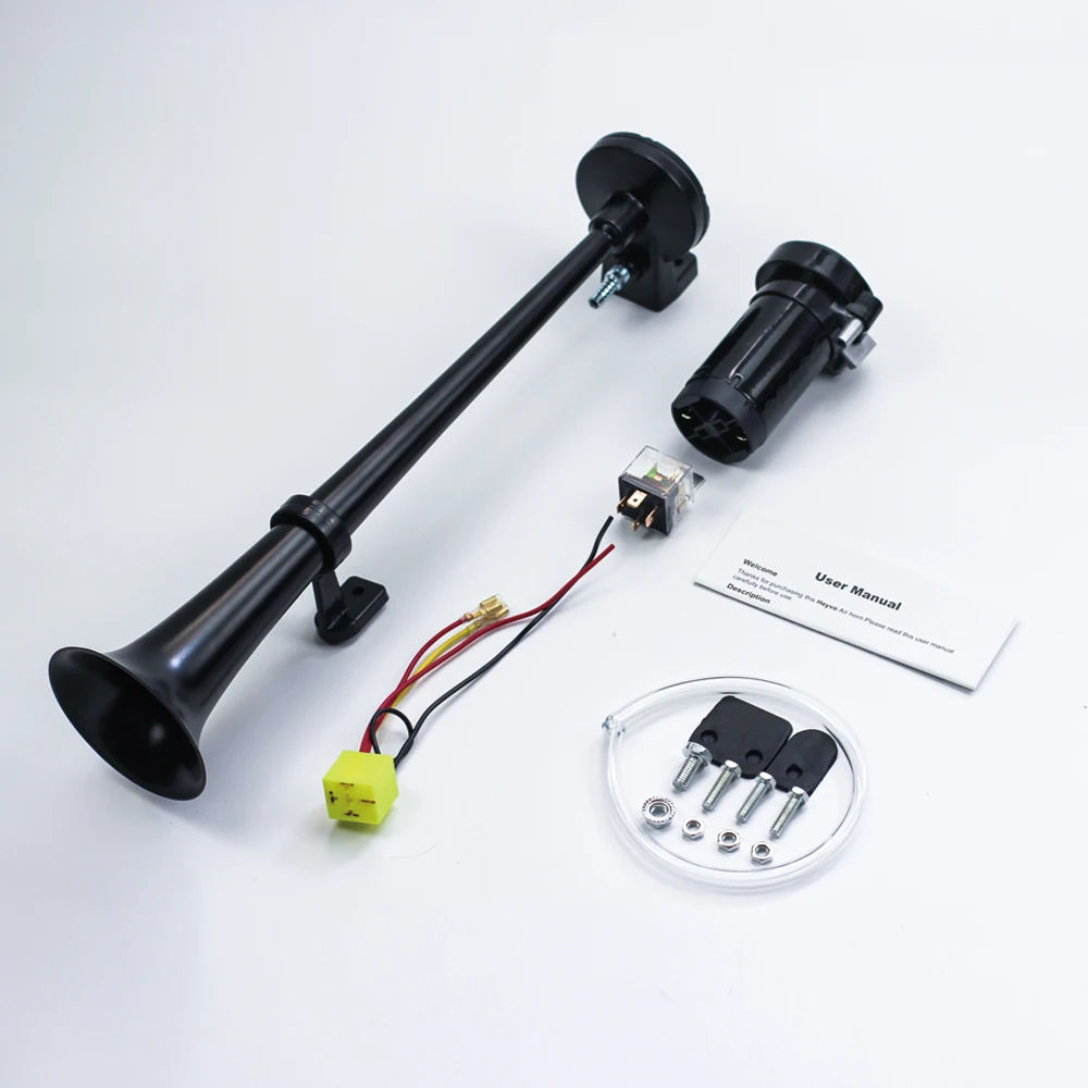 12V / 24V 17 inch 150DB air horn with compressor, car horn, truck horn, marine train, motorcycle, motorcycle