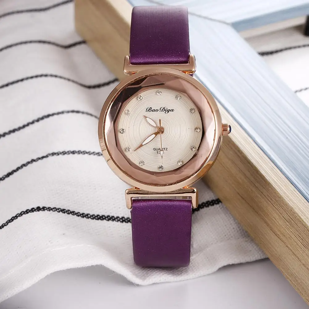 

Новинка 2020, модные элегантные роскошные женские часы со стразами, Женские кварцевые наручные часы с кожаным ремешком, очаровательные женские часы, женские часы