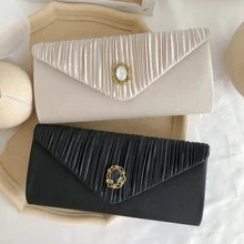 Luxy Moon женский клатч, абрикосовая Роскошная сумочка, женские сумки, дизайнерская Элегантная черная сумка на плечо, вечерние сумки ZD1467