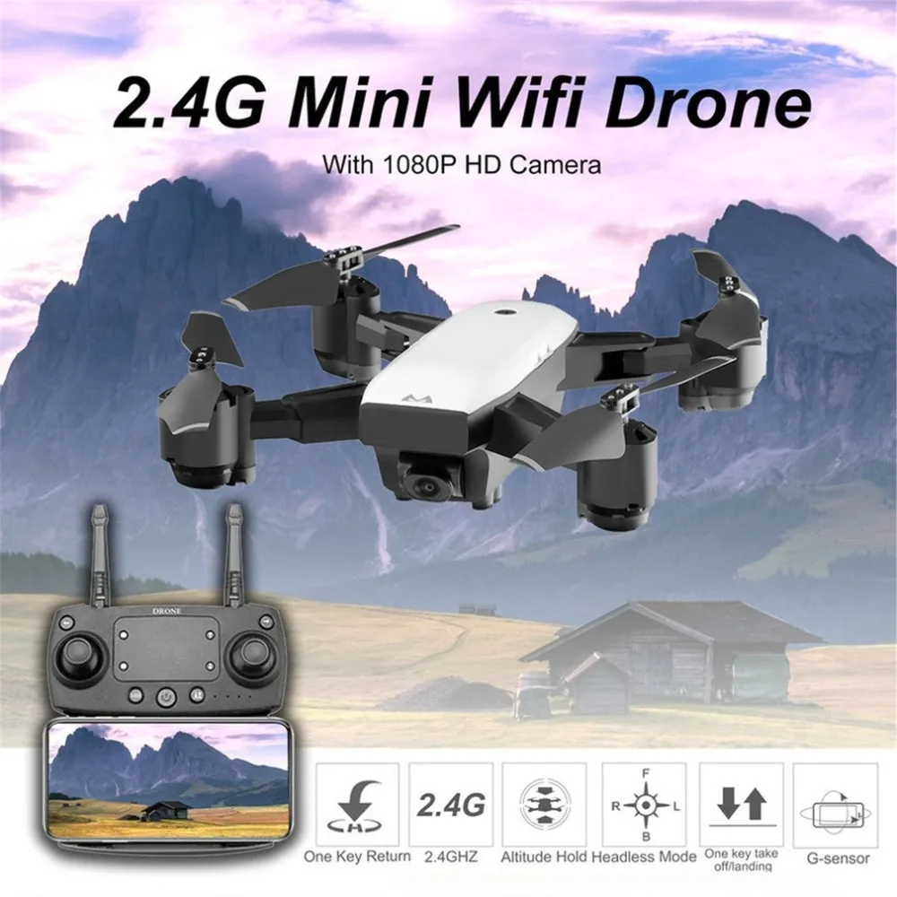 Для SMRC S20 складной 6-осевой Гиро FPV беспилотный Радиоуправляемый летательный аппарат-Квадрокоптер на дистанционном управлении с 360 сальто Широкий формат Камера 1080P удержания высоты двойной батареи