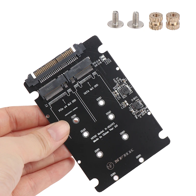 Высококачественный переходник SATA M.2 SSD на 2,5 "SATA NVMe M.2 NGFF ...