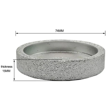 

60 Grit Vacuum Brazed Diamond Grinding Wheel Concrete Glass Flattening Grinder