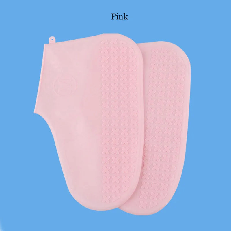Waterproof Shoe Covers Cycling Rain Reusable Overshoes Elastic Shoe Covers Rainy Days Protect Shoes Accessories Dust Covers (10)