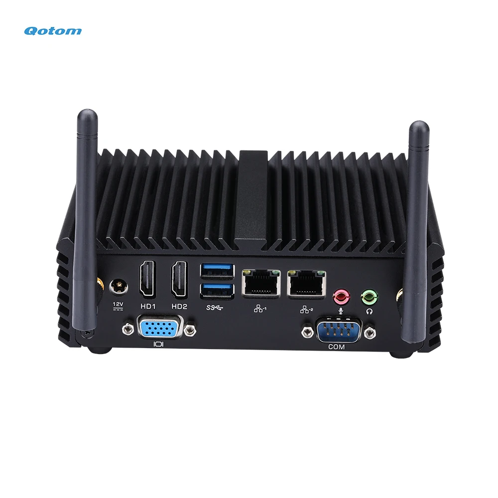 Qotom мини itx материнская плата Q3160G2 P с Celeron J3160/N3160 процессор quad core до 2 24 ГГц|mini