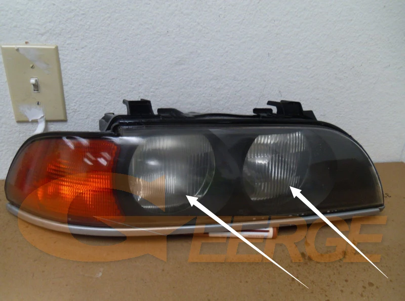 Для BMW 5 SERIES E39 525i 528i 530i 540i 1997 2000 ультра яркий SMD светодиодный комплект колец