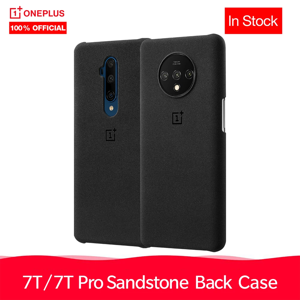 Новый 100% Оригинальный официальный защитный чехол OnePlus с песчаником для 7T Pro |