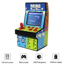 8 bit Retro game console educational toys mini arcade handheld game console support single rocker for NES game console цена 8 bit Retro game console educational toys mini arcade handheld game console support single rocker for NES game console цены онлайн