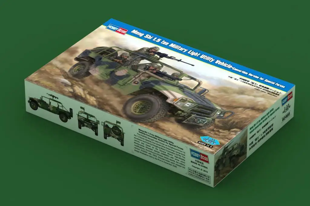 

Модель Hobbyboss 1/35 82469 Dong Feng Meng Shi 1,5 t светильник автомобиль