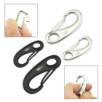 

Stainless Steel Diving Snap Hook Clip Harness Belt Retainer Stopper Singel Hook BCD Accessoires