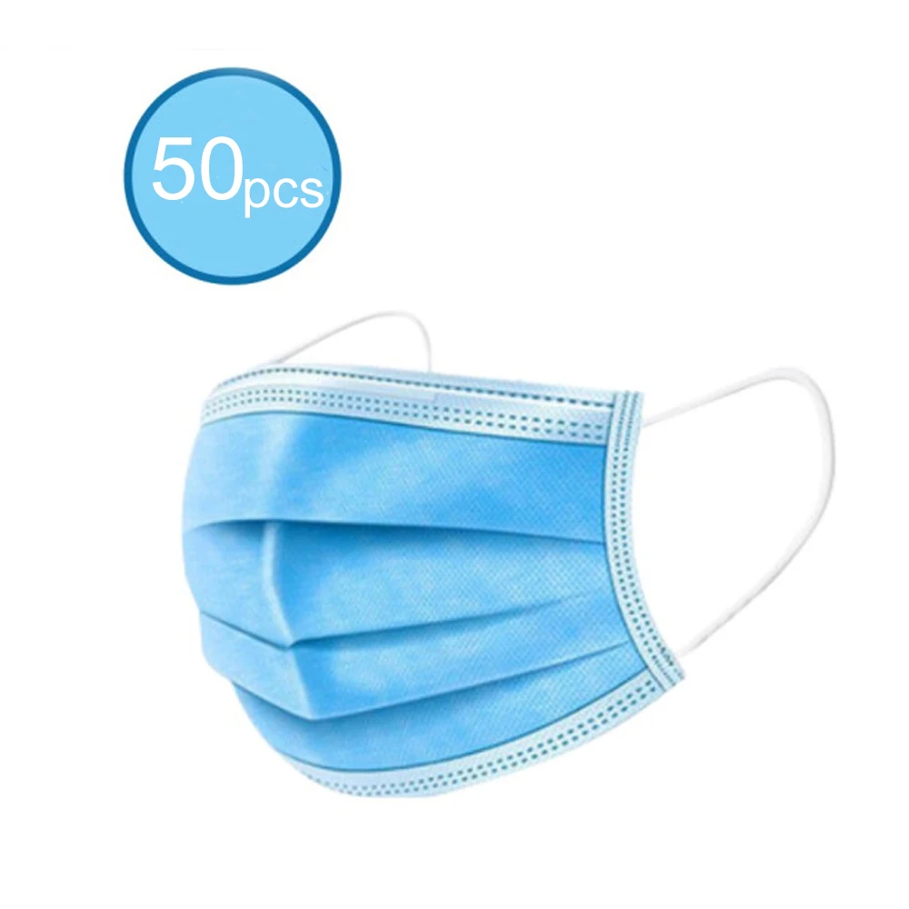 

fast Disposable face masks Quality Assurance Anti-Dust, anti-foaming non-woven 3 Layer Household Protective Mask