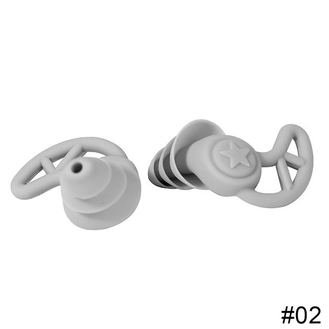 Noise Reduction Earplug Three-layer Silicone Ear Plugs Sleeping Earplugs Oordoppen Sleep Anti Noise Silicone Tapones Oidos