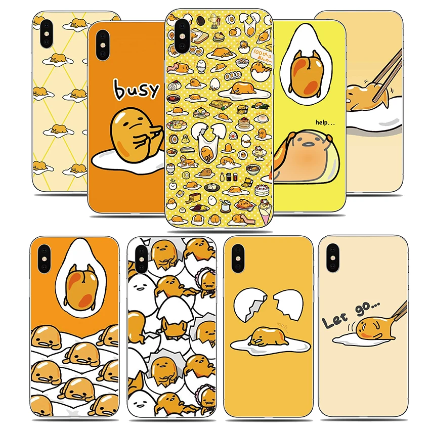 

Case For Google Pixel 2XL 3XL 2 3 3A 4 XL Silicone soft TPU back cover Print pattern funny lazy eggs phone case