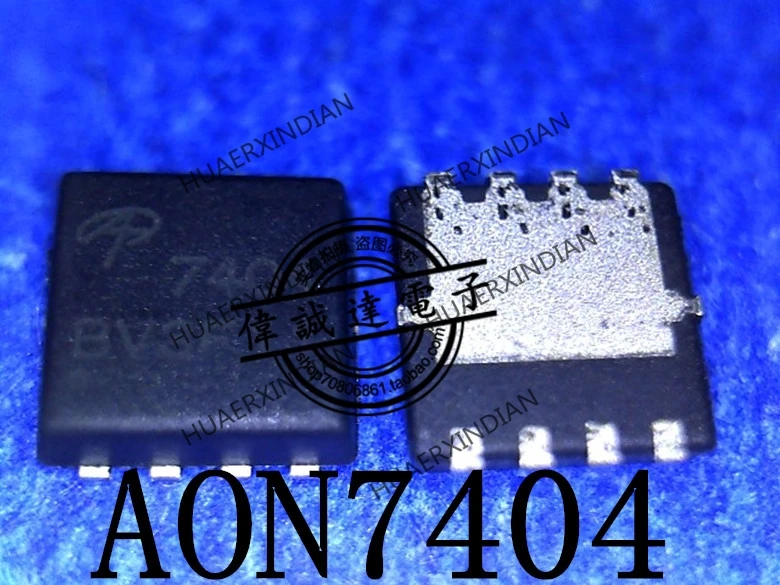 

1Pieces new Original AON7404 AO7404 type 7404 QFN8 In stock real picture