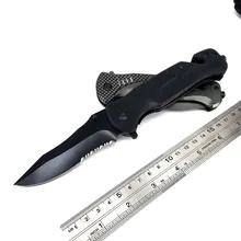 Multifuncion G10 тактический военный складной нож высокого качества для выживания на открытом воздухе, для кемпинга, охотничьи ножи