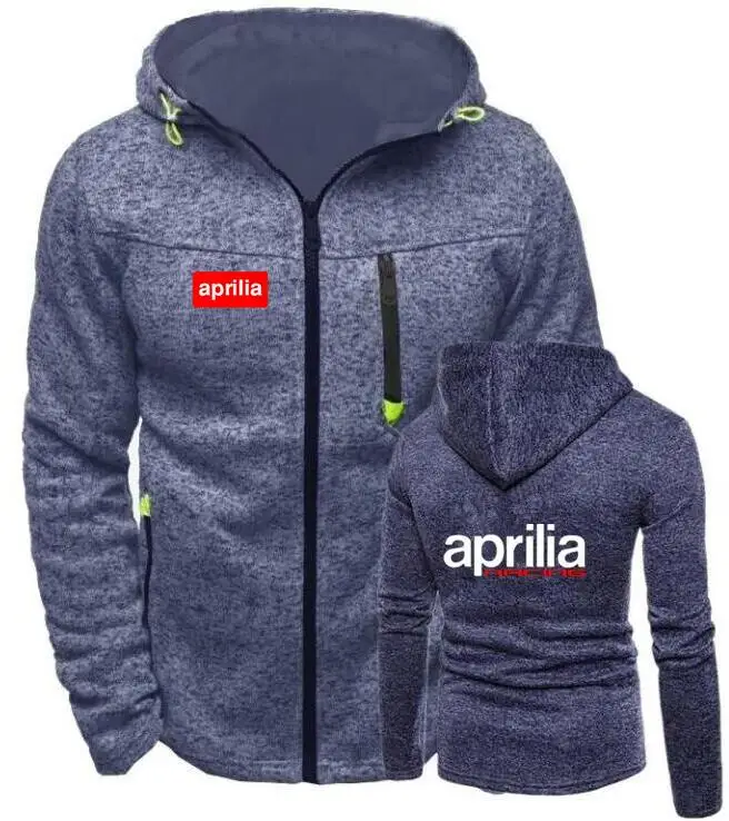 2019 Winter New Fashion Aprilia RSV 1000 Hoodie Men Zipper Cardigan Mercedes F1 Hoodie Sweatshirts Casual Coat