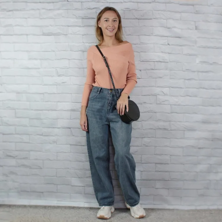 ZHISILAO большие размеры Прямой джинсы женские Свободный джинсы с высокой талией уличные бойфренды женские широкие винтажном джинсы Корейская джинсы мом женские размер плюс