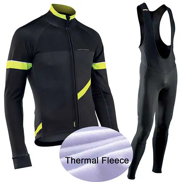 NW командная зимняя теплая шерстяная джерси мужской костюм North wave одежда свитер для езды на велосипеде верхняя одежда для горного велосипеда нагрудник pa - Цвет: 3