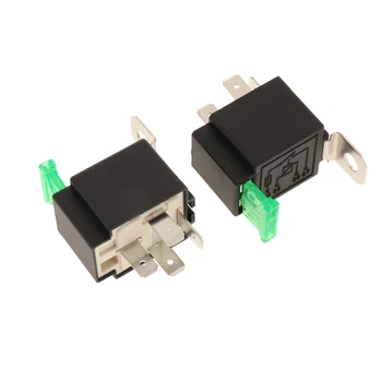

4 Pin 12VDC 30A SPST Multi-Purpose Relay Heavy Duty Standard Relay Kit
