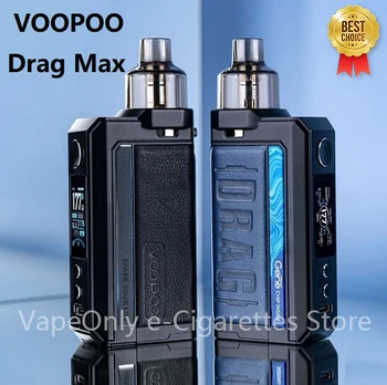 

Original VOOPOO Drag Max Kit With 177W Box MOD & 4.5ml Pnp Pod Tank Fit PnP Coils Electronic Cigarette Vaporizer VS Drag X/Gen S