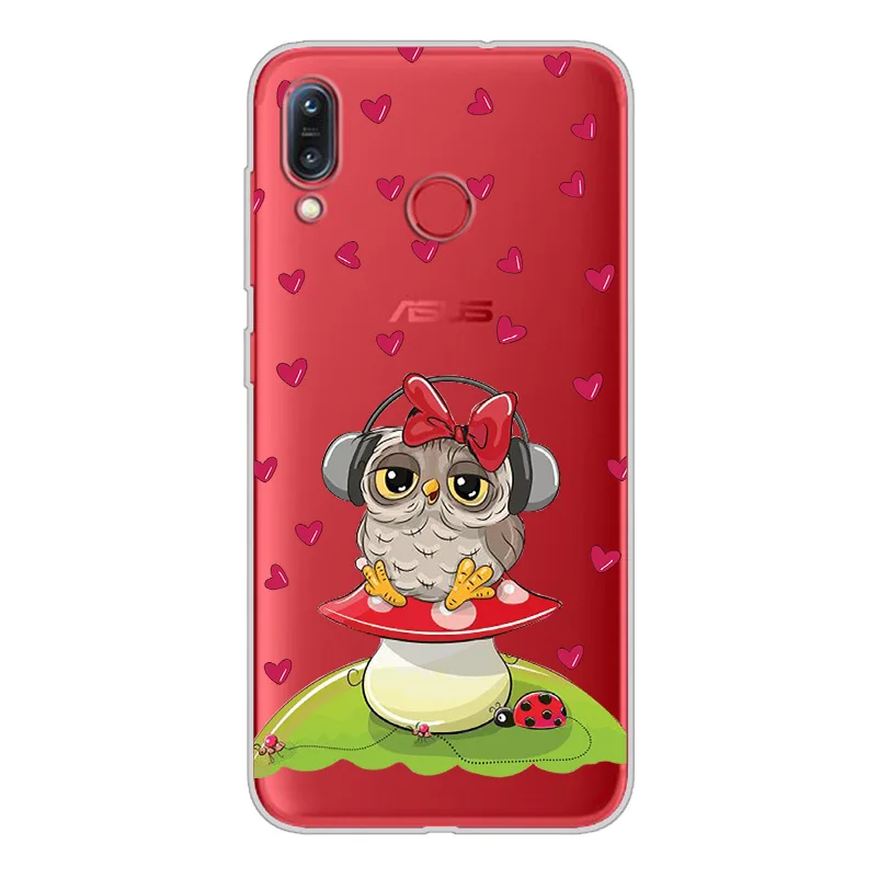 Ciciber Animal Owl для ASUS Zenfone 4 Max Plus Pro ZC520KL ZC554KL Для ZenFone M1 ZB555KL ZB570TL чехлы телефонов из