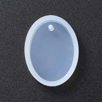 

Silicone Resin Pendant Mould Jewellery Molds With Hanging Hole DIY Jewelry Craft Making Accessories Oval/Flat Round/Drop Shape