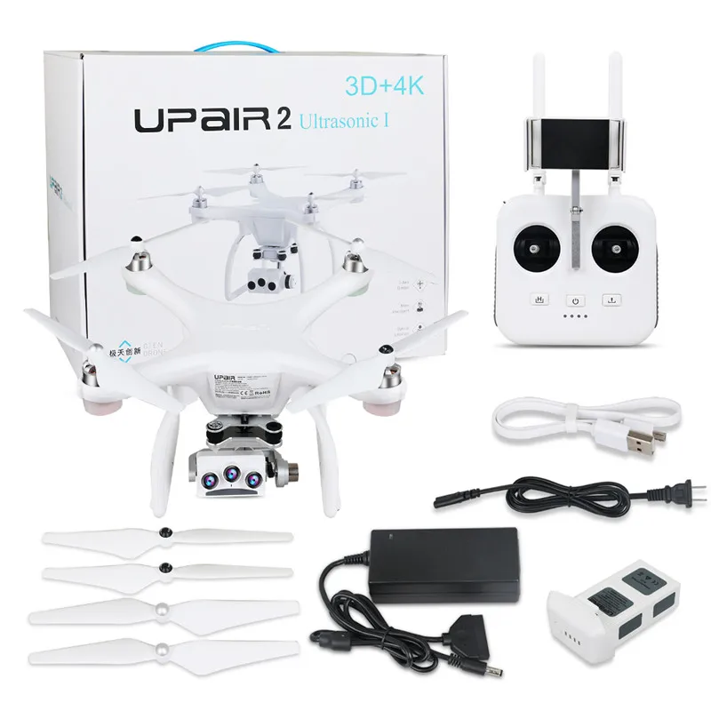 UPair 2 ультразвуковая камера 5 8G 1 км FPV 3D + 4K 16 МП с карданом gps оптическое