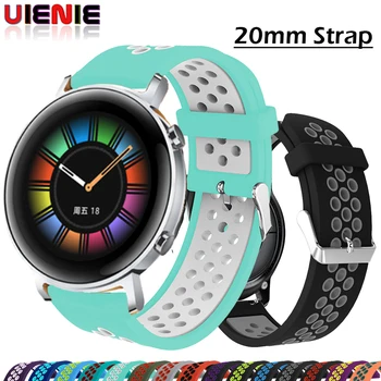 

20mm GT2 42mm Band for HUAWEI WATCH GT 2 42mm Sport Edition Watchband GT Active HONOR Magic 2 42mm Silicone Wrist Strap Bracelet