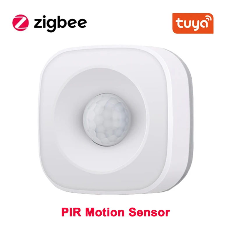 Tuya Smart ZigBee PIR датчик движения Инфракрасный Детектор Охранная сигнализация умный